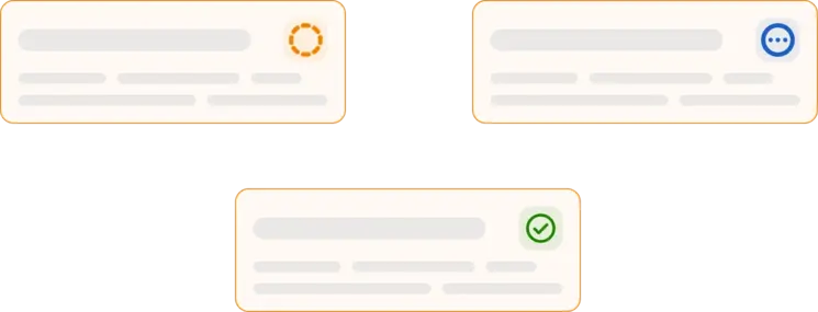 Feature request status management